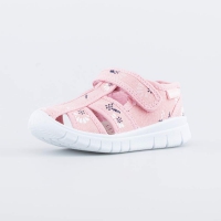 221061-13 розовый туфли летние малодетские Текстиль