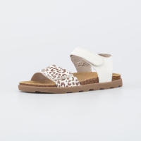 523080-21 бежевый туфли летние дошкольная, школьная Искусств.кожа